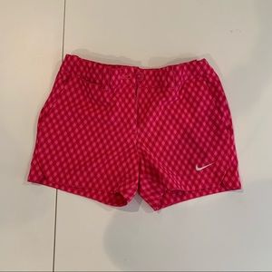 Pink Nike Golf/Tennis Shorts